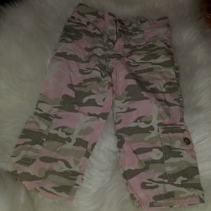 Bongo girls size 5 pink camo capris